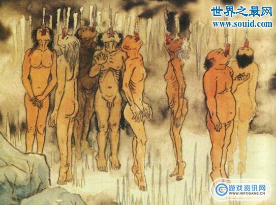 十八层地狱详细图解名字分别叫什么,十八层地狱真实的图片由来