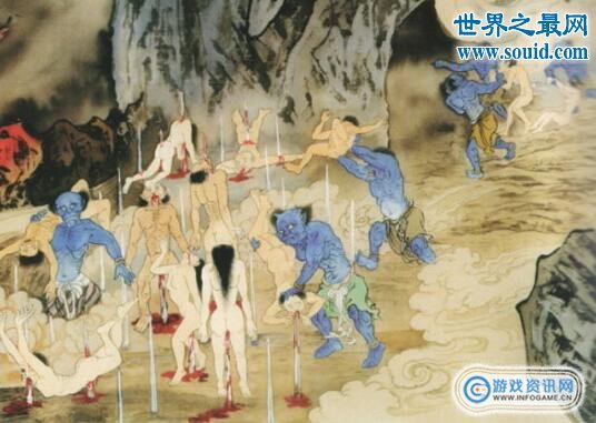 十八层地狱详细图解名字分别叫什么,十八层地狱真实的图片由来