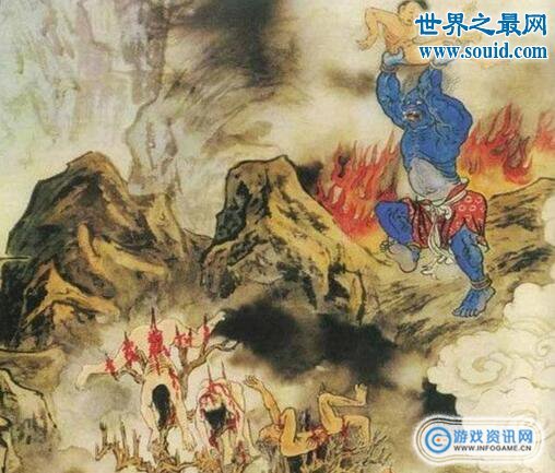 十八层地狱详细图解名字分别叫什么,十八层地狱真实的图片由来