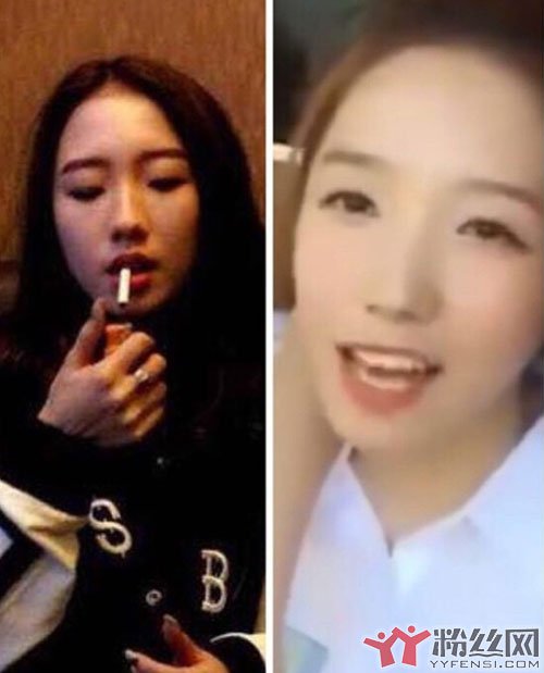 孟美岐抽烟吗 总感觉她的粉太厚了,脸像吸血鬼那样白