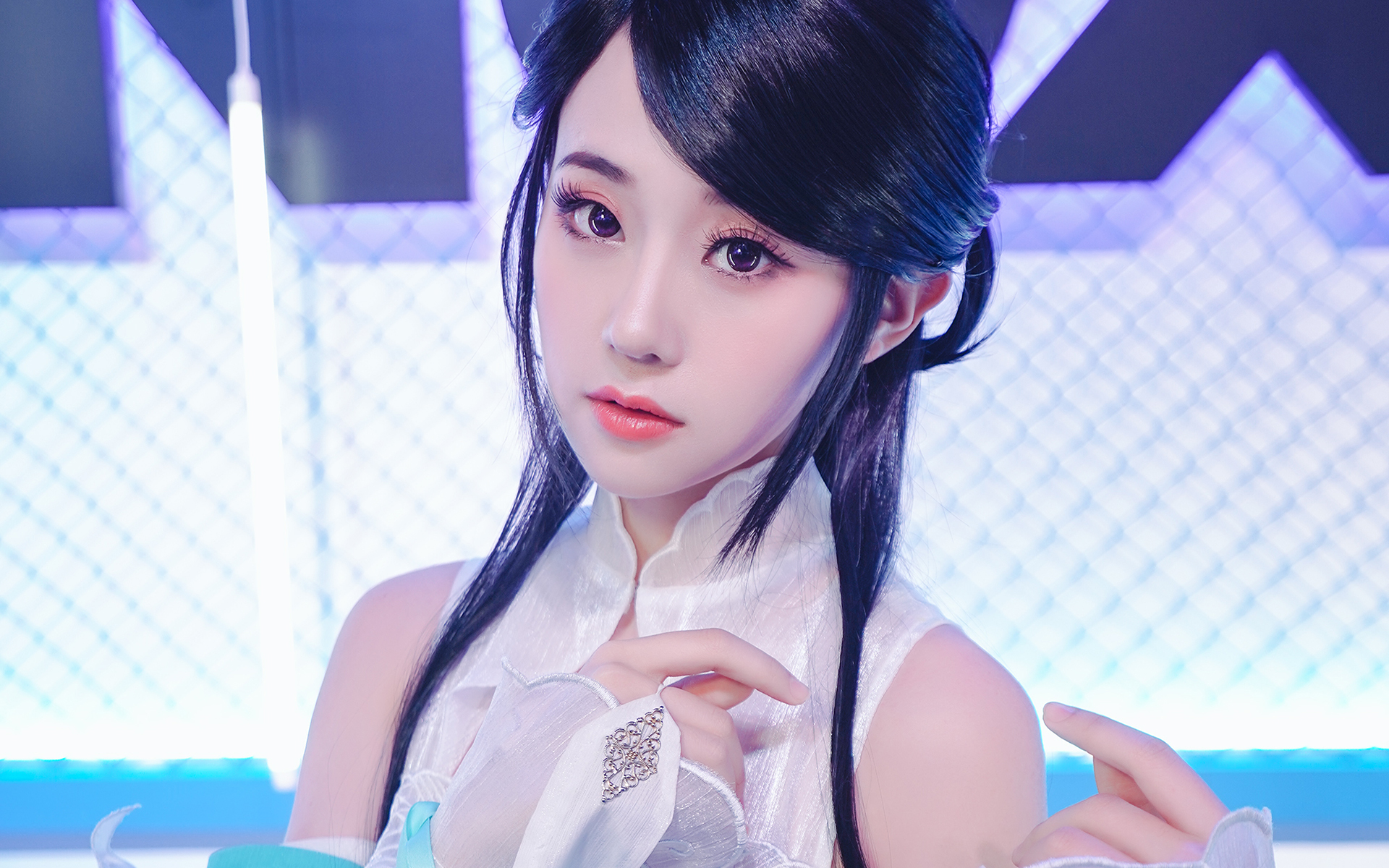 性感cosplay美女桌面壁纸