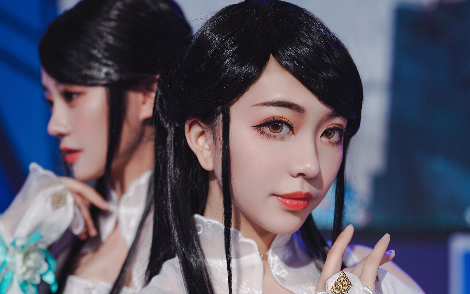 性感cosplay美女桌面壁纸