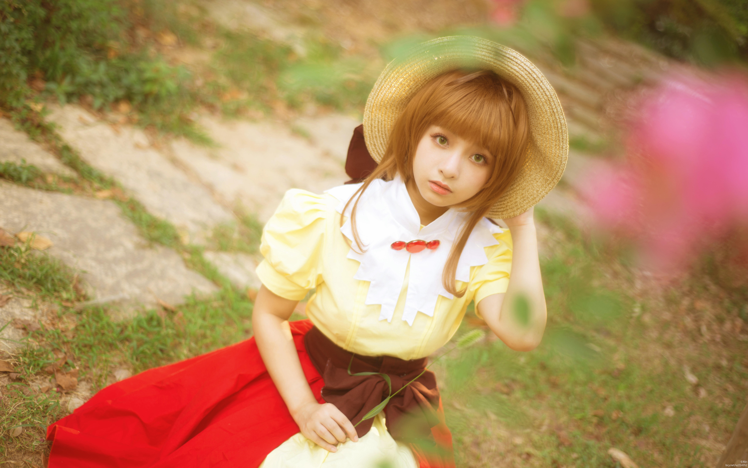 魔卡少女樱cosplay桌面壁纸