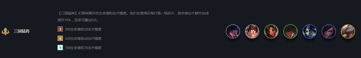 三国羁绊是铲子加什么