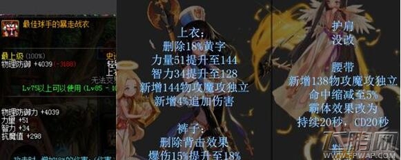 DNF最佳棒球手套装有什么改动 棒球手套装改版之后属性一览