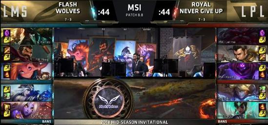 英雄联盟2018MSI季中冠军赛5月15日RNGvsFW小组第一争夺战赛况回顾
