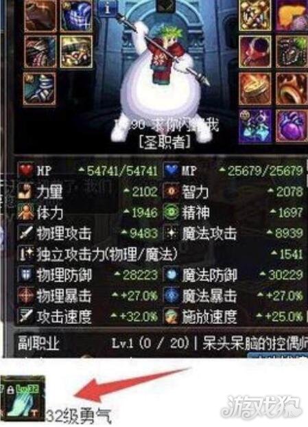 DNF遇见过最小的奶 结果换装后所有人掉线