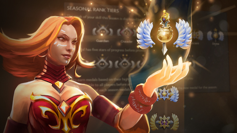 DOTA2天梯新赛季明日推出 奖章进度自己可见