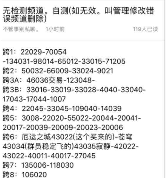 DNF这几个频道无检测，工作室的春天来了？