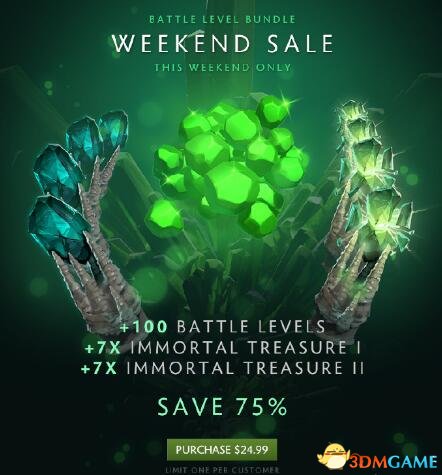 G胖喊你来剁手了！DOTA2 TI8小绿本特惠包推出