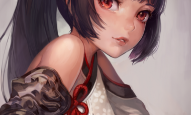 俄罗斯美女Cos《守望先锋》黑百合 宽衣之后让人把持不住