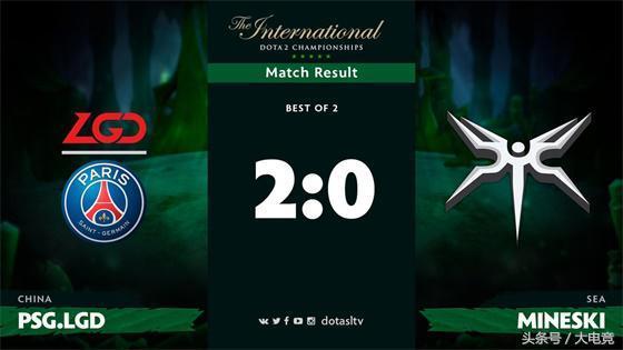 DOTA2 TI8小组收官 LGD击败Mski锁定胜者组