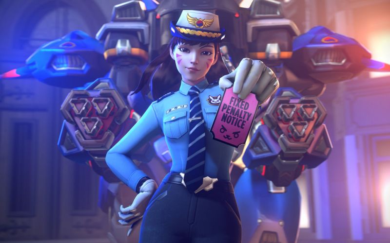 暴雪预告《守望先锋》全新动画 玩家跪求D.Va