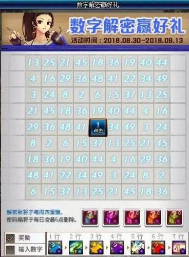 DNF数字解密赢好礼怎么玩 数字解密活动奖励有哪些/奖励汇总一览