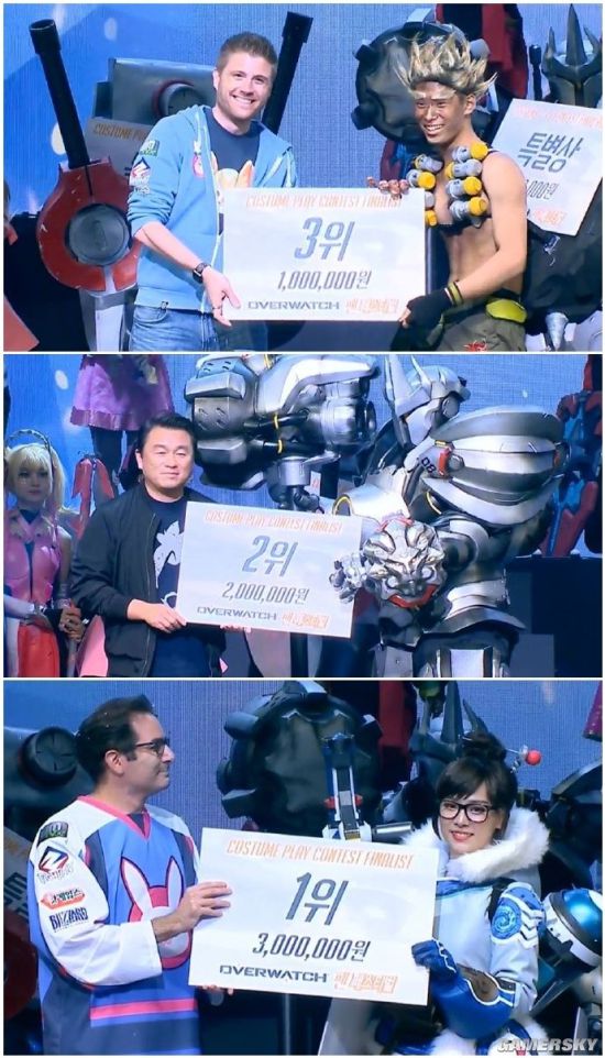 韩国《守望先锋》粉丝节Cosplay大赛落幕