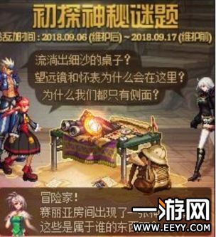 DNF初探神秘谜题活动奖励有什么 初探神秘谜题活动奖励介绍