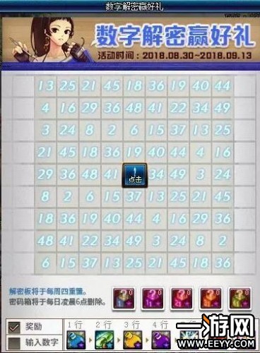 DNF9月9日数字解密答案是什么？9月9日数字解密奖品一览