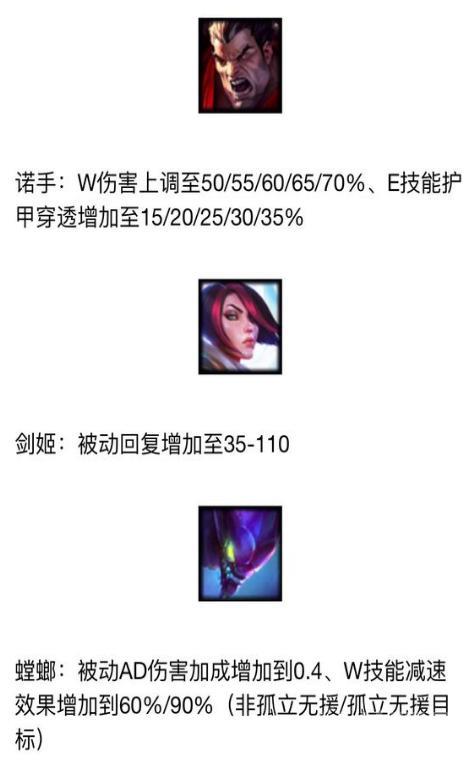 LOL8.19版本更新改动详情 S8英雄联盟版本更新内容一览