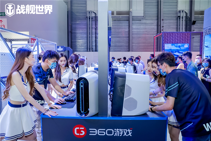 高能互动引爆ChinaJoy 《战舰世界》展台精彩全回顾