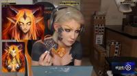 小姐姐人体彩绘cosplay红龙女王 魔兽世界 店长推荐