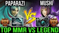 【DOTA2】Paparazi死亡先知 vs Mushi露娜, 强行翻盘又翻盘