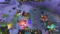 DOTA2日记 Sumail炼金术士 队友全部阵亡, 一个人在对面高地打了半天