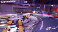 守望先锋: 源氏拔刀瞬间清空点内六人! 这波操作无人能敌! 简直无敌