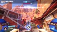 守望先锋: DVA66号公路天秀四杀, 无伤拿下最佳! 这个DVA稳重带皮!