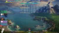 『战舰世界A君直播实录』上期战局密苏里视角补充，双战列COMBO
