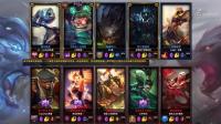 【LOL英雄联盟】无限火力-大嘴-深渊巨口克格莫-超神一次未死, 虐杀对面