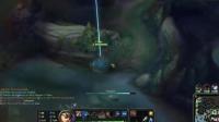 英雄联盟: 盲僧1级抢buff, 闪现逃跑后直接传送去上路!