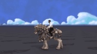 魔兽世界8.1库尔提拉斯种族坐骑: 又是穿盔甲的马!