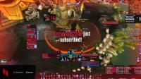 魔兽世界死骑大军来临: 欧服5血DK勇闯12层秘境! 简直凶残!