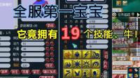 梦幻西游: 全服技能最多宝宝, 没有之一, 19技能终将无法被超越!