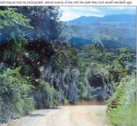 英老兵拍到＂鬼魂游街＂照片(图)