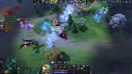 【DOTA2追浪逐杀】flyfly斯拉克第一视角赏析，净魂冰眼，减速到底！