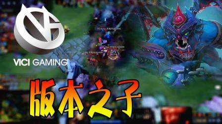 DOTA2：最后的荣光！版本之子夜魔追着五个人打！