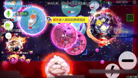 球球大作战，梵叶收了个坑货小弟，决赛圈害死两人