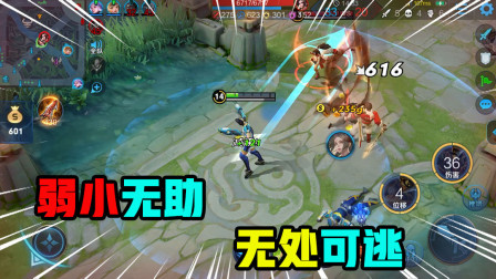 王者荣耀：马可中路偶遇不知火舞，弱小无助，到底该如何是好