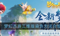 《梦幻西游三维版》染色方法介绍