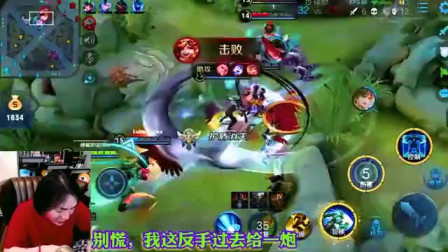 王者荣耀：张大仙墨子残血被两人追杀，一波骚操作反杀两人，大仙：强吧
