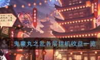 《阴阳师》鬼童丸之乱各层挂机收益一览