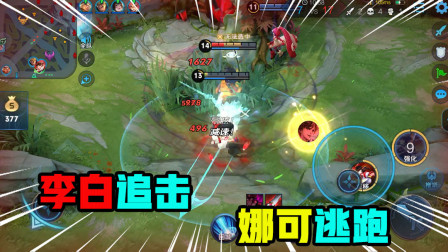 王者荣耀：娜可露露和李白双方残血，到底才是真正的王者