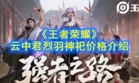 《王者荣耀》云中君烈羽神祀皮肤价格介绍