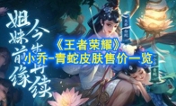 《王者荣耀》小乔-青蛇皮肤售价一览