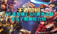《王者荣耀》S20赛季皮肤老夫子醍醐杖介绍