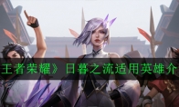《王者荣耀》日暮之流适用英雄介绍