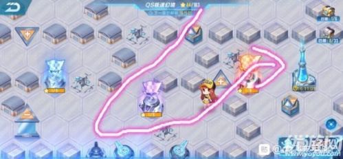 QQ飞车手游幻境双生极速幻境1-4章怎么路线推荐 玩法攻略