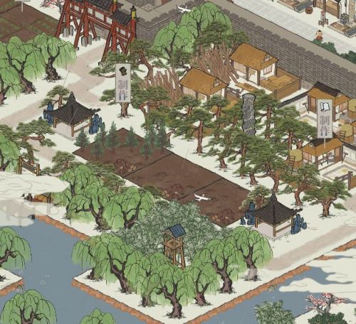 江南百景图青龙雕像怎么布局 江南百景图青龙雕像布局位置