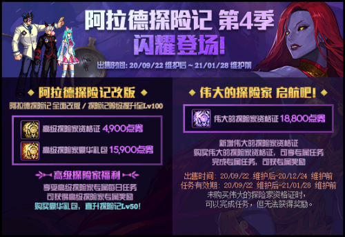 DNF阿拉德探险记第4季奖励有哪些 阿拉德探险记第4季全奖励一览